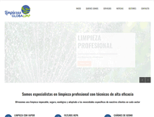 Tablet Screenshot of limpiezasglobalimp.com